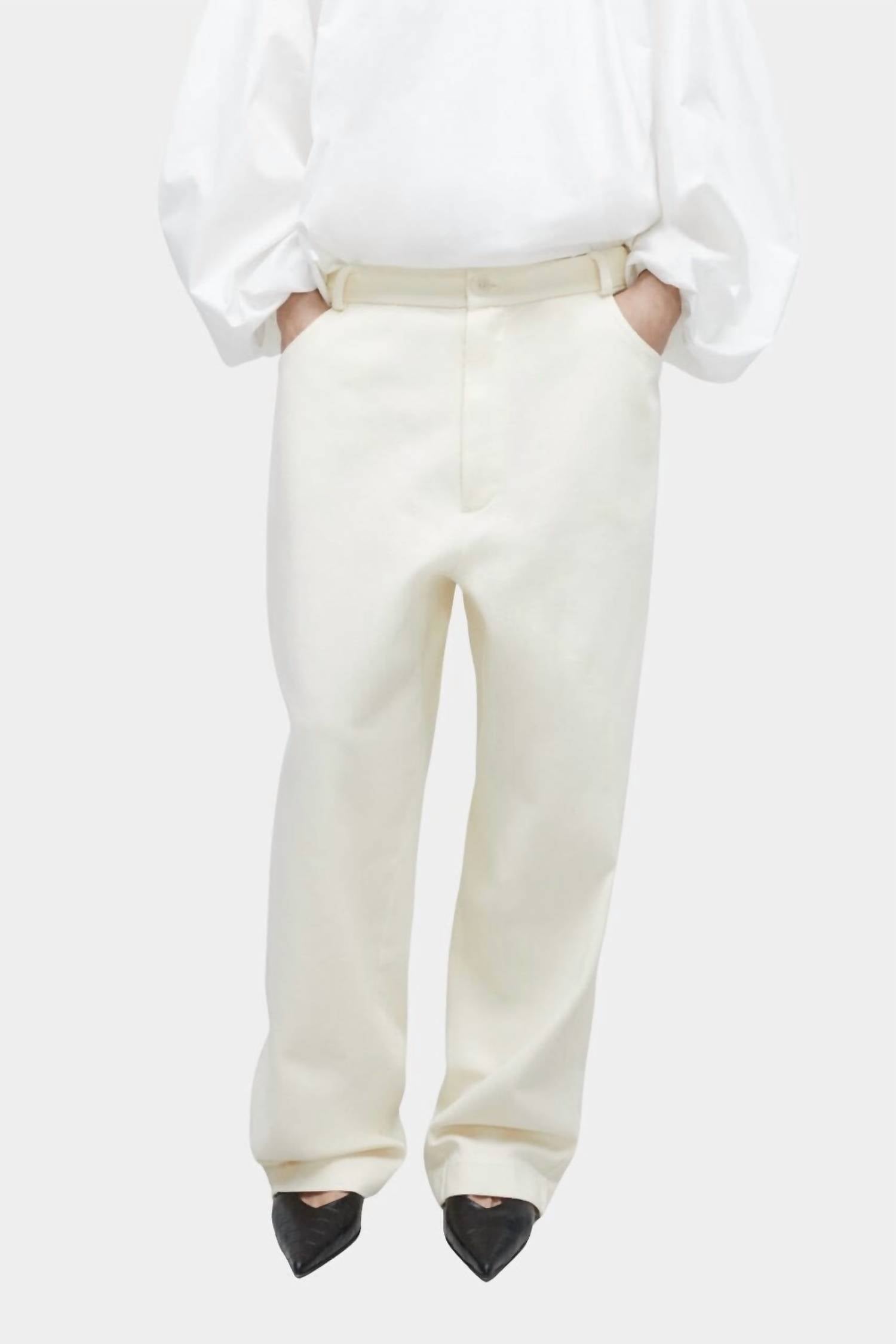 Cordera - Cotton Straight Pants