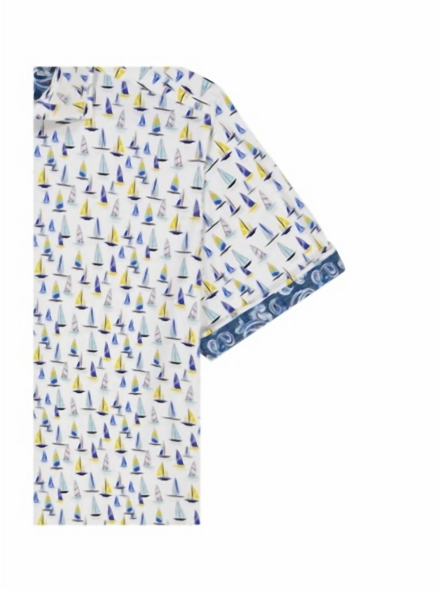Robert Graham - Men's Trans Pacific Short Sleeve Knit Shirt