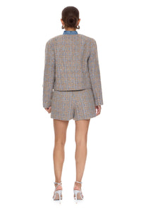 LUCY PARIS Mado Skort in gray - women's shorts - view 4
