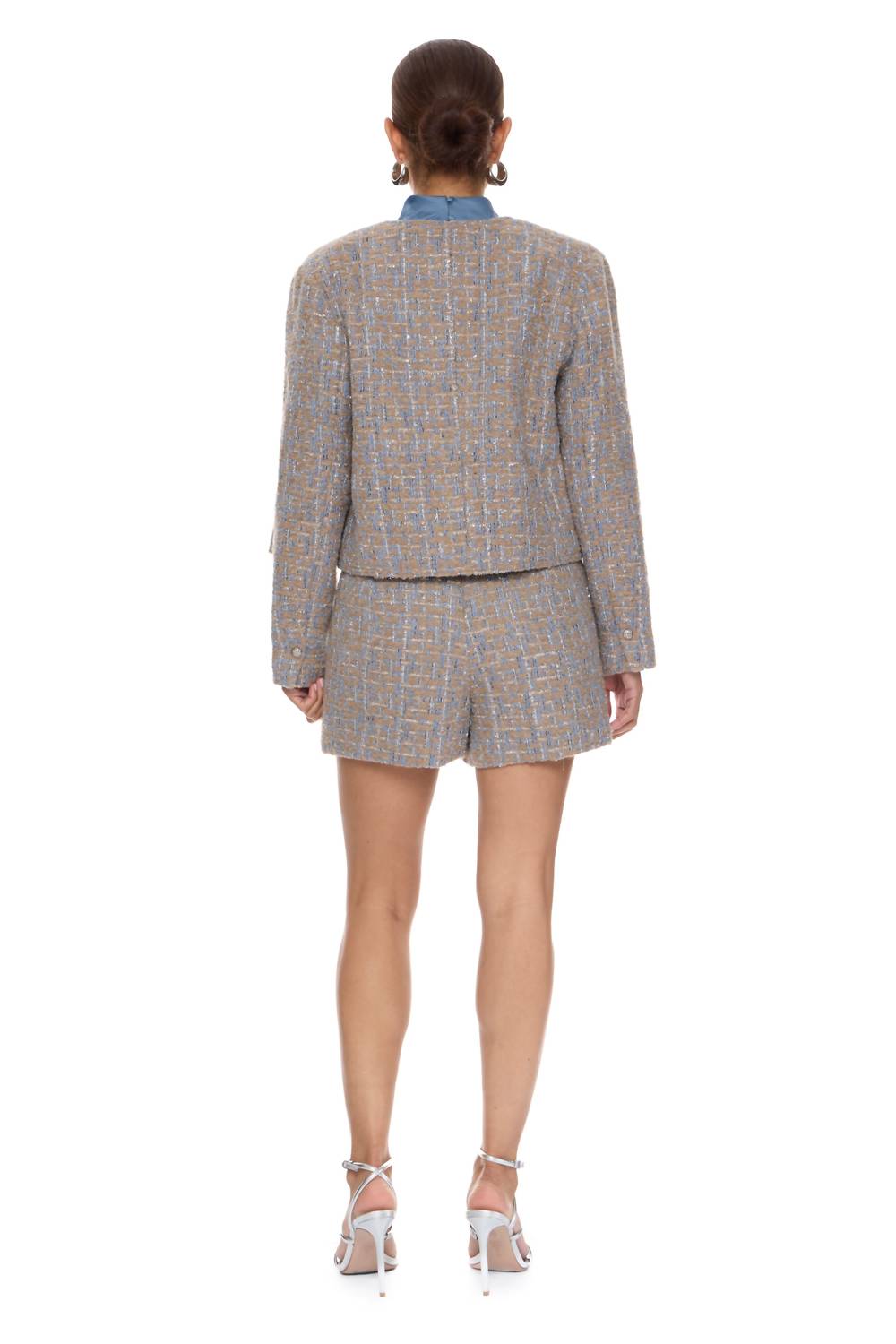 LUCY PARIS Mado Skort in gray - women's shorts - view 4