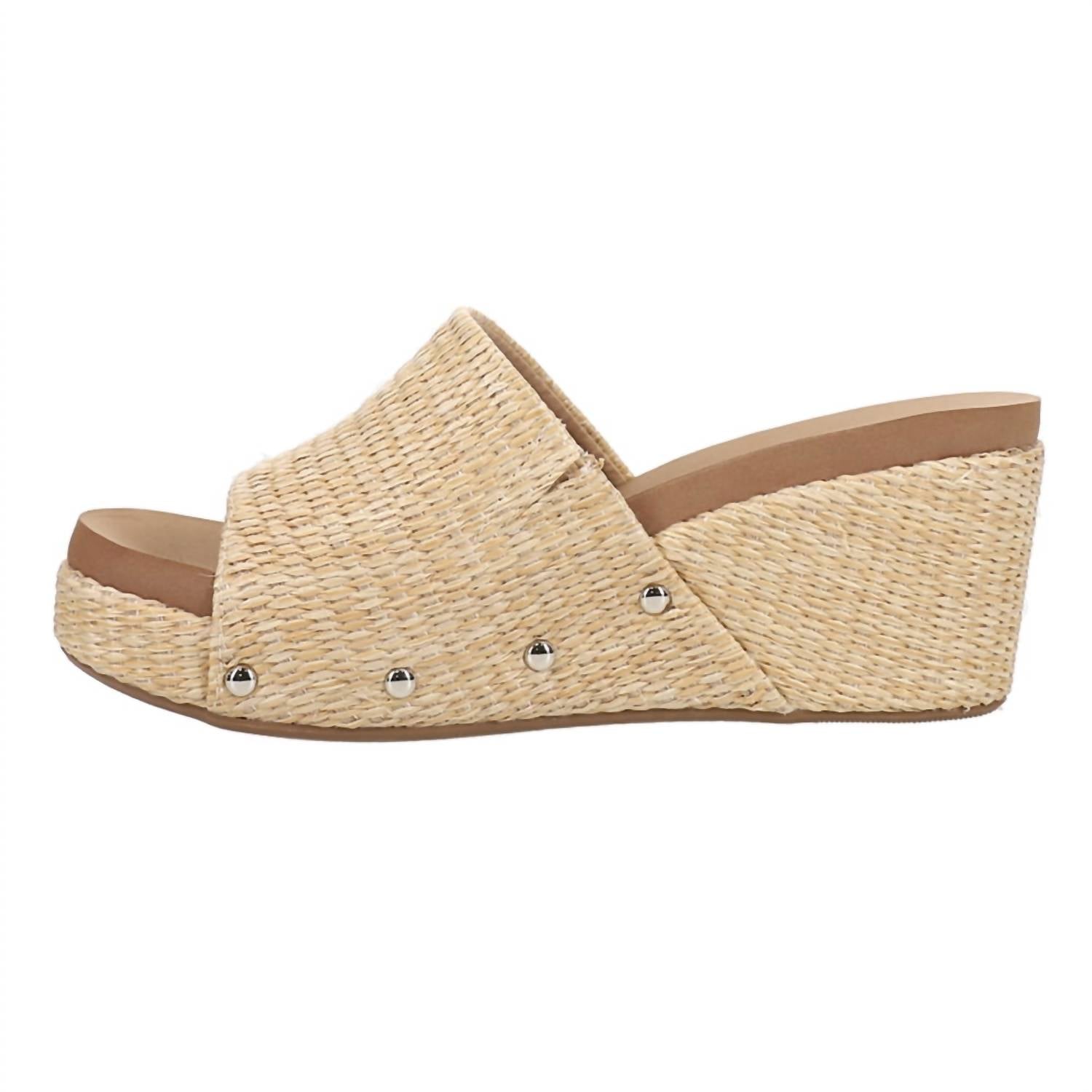 Corkys Footwear - Women's Summer Lovin Studded Wedge Sandal