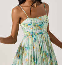 Astr - Bubble Skirt Mini Dress