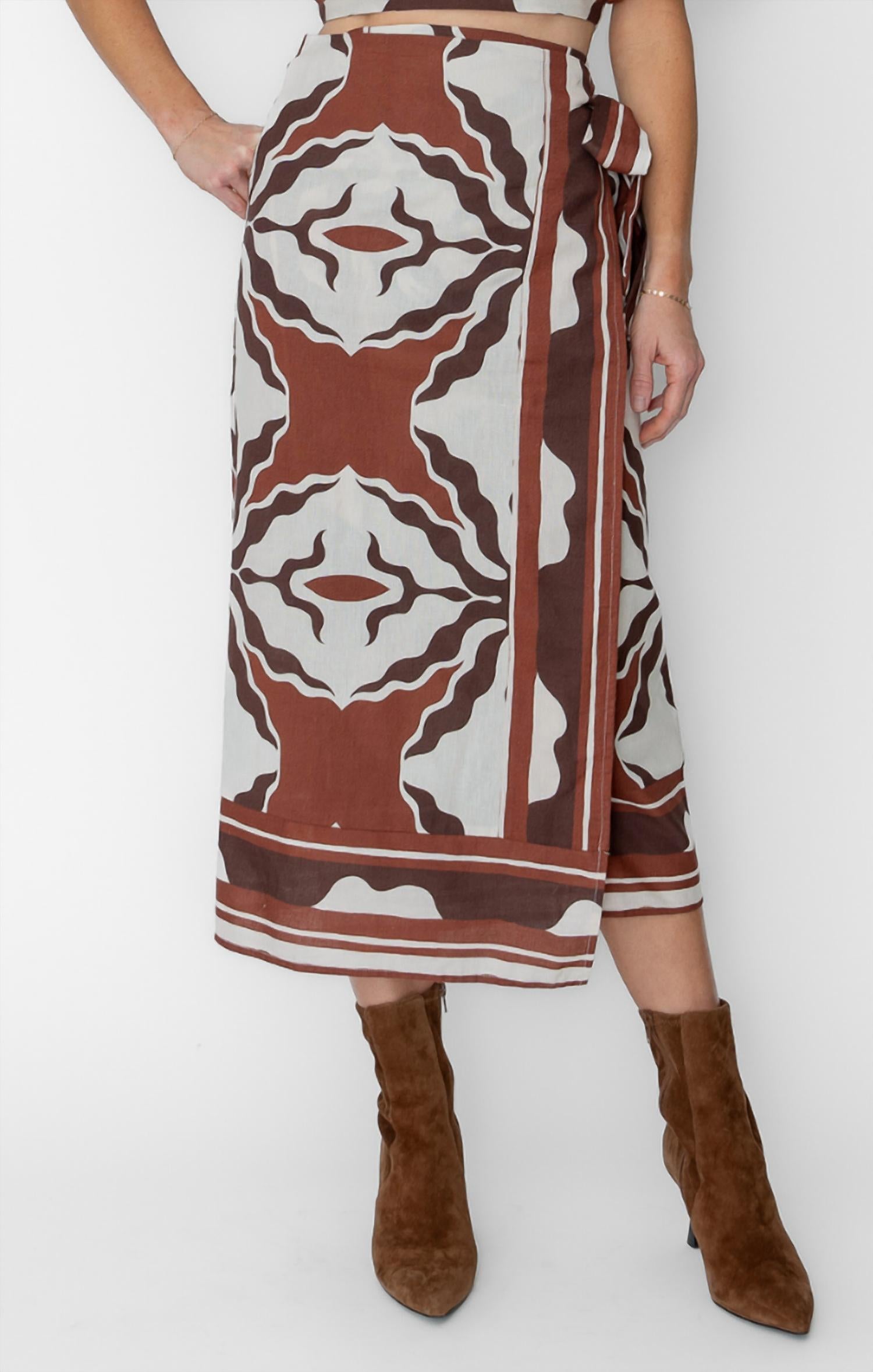 West Of - Christine Wrap Skirt