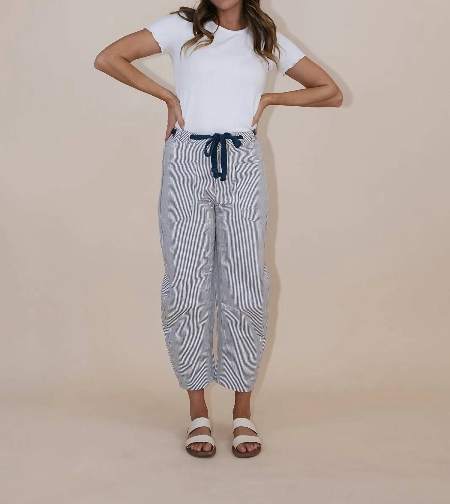 Polagram - Mel Striped Pants