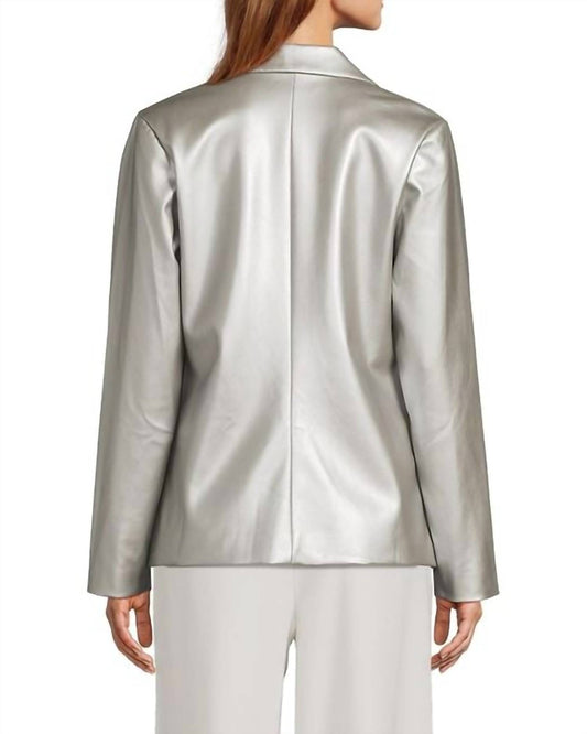 Area Stars - Liana Faux Leather Blazer