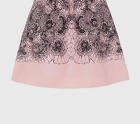 Valentino - Wool And Silk Lace Skirt