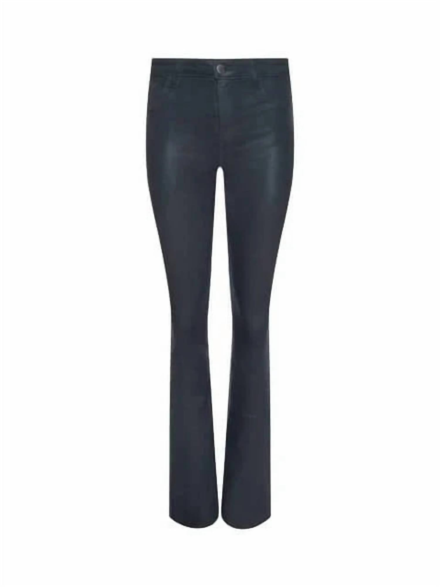 L'Agence - Ruth Coated Straight Leg Jean