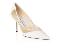 Jimmy Choo - Women's Love 85 Leather and Mesh Pumps