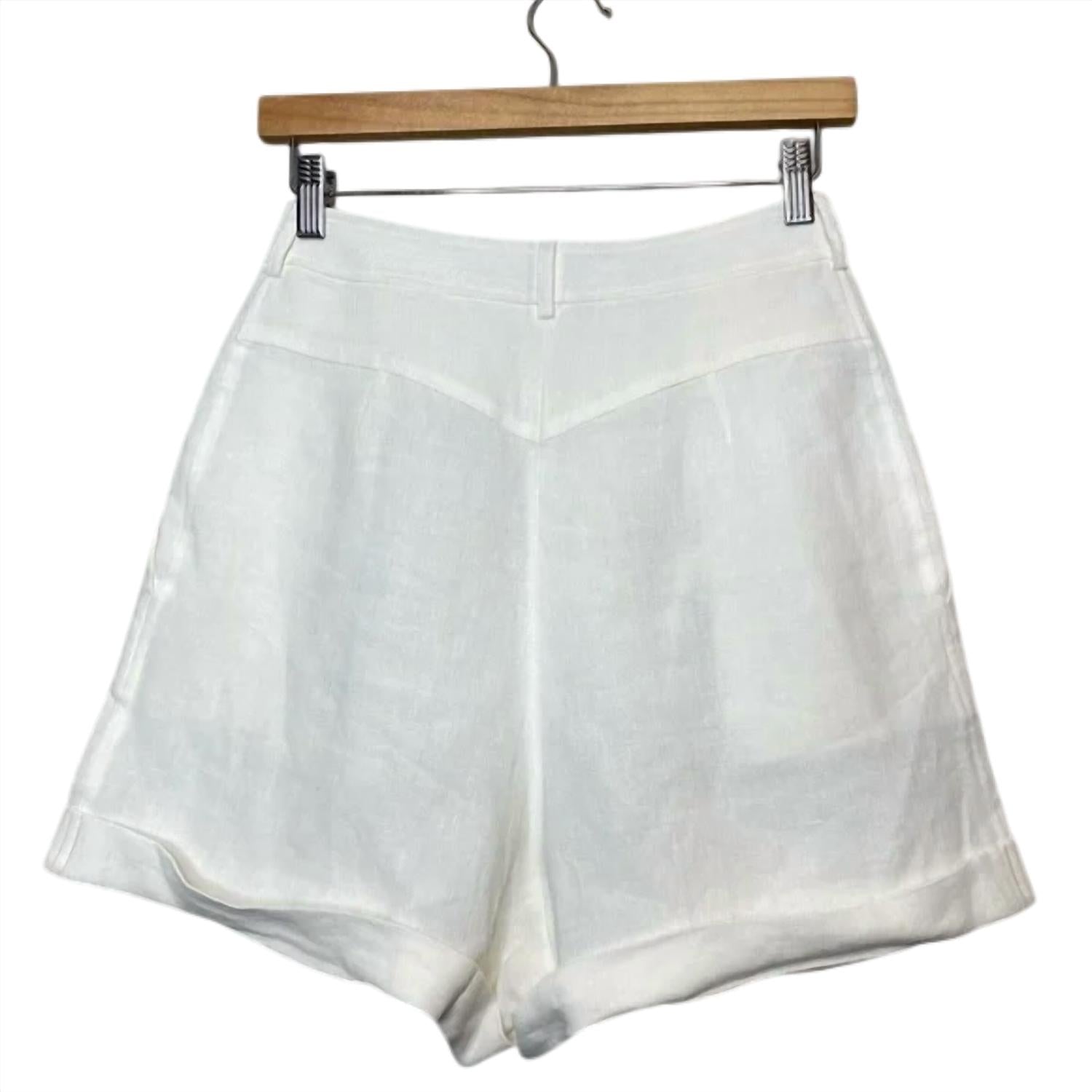 Le Kasha - Cesare Linen Shorts