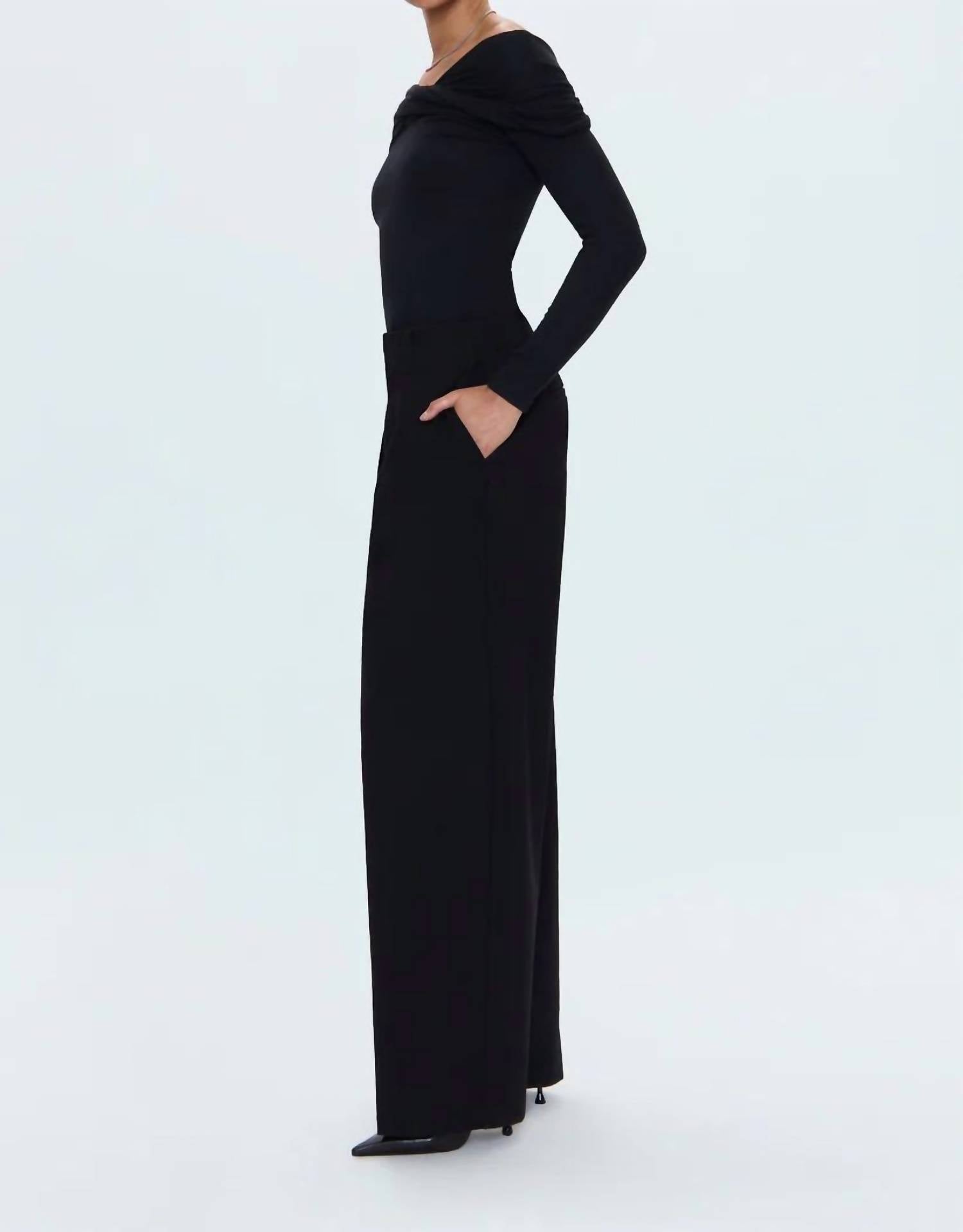 Pistola - Women's Eden Pleated Ponte Pants