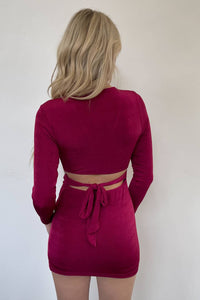 Sky To Moon - Lush Life Long Sleeve Dress