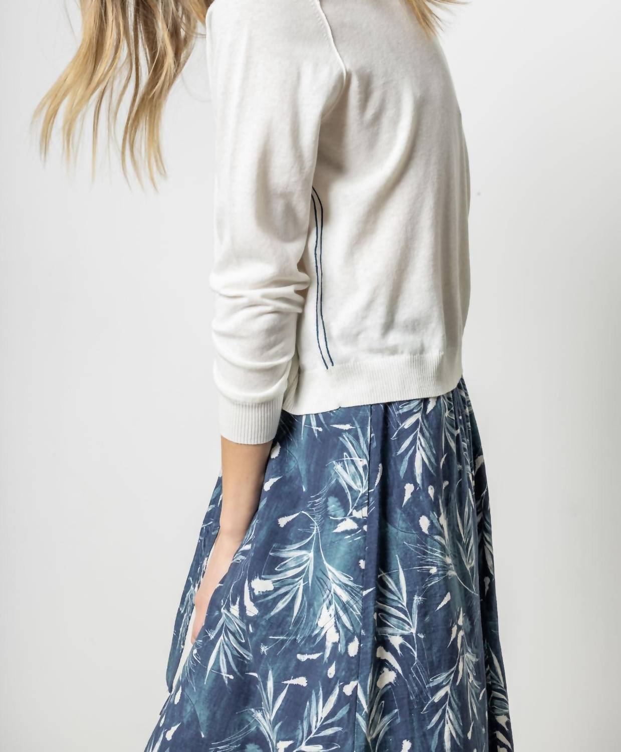 Lilla P - Oversized Saddle Sleeve Sweater