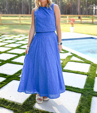 Sincerely Ours - Eyelet Skirt Set