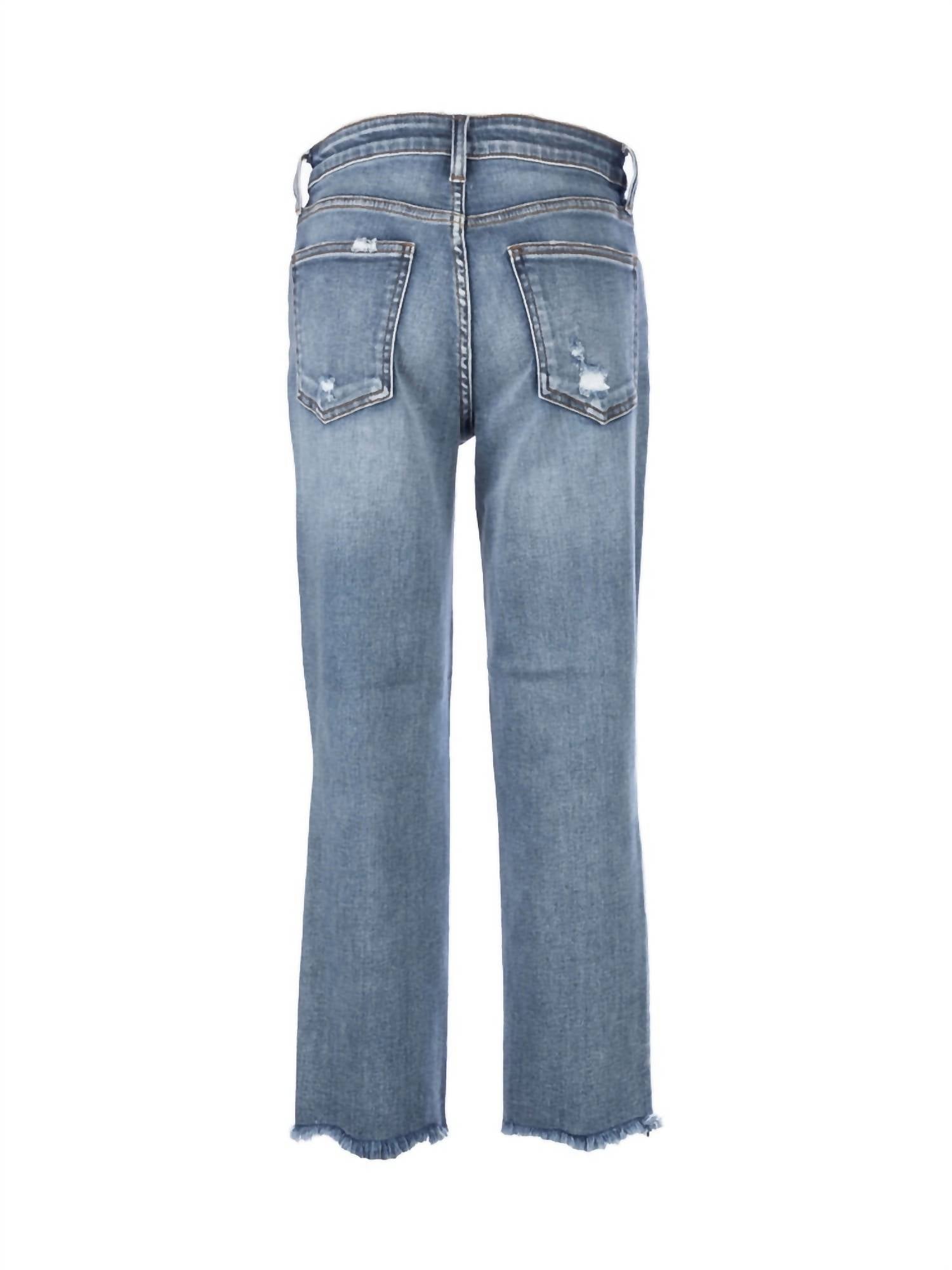 Kut From The Kloth - Ripped High Rise Distressed Jeans