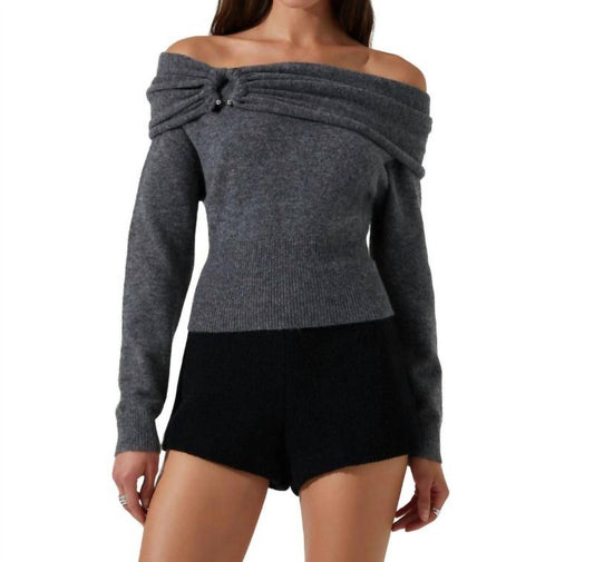 Astr - Wylie Off Shoulder Sweater