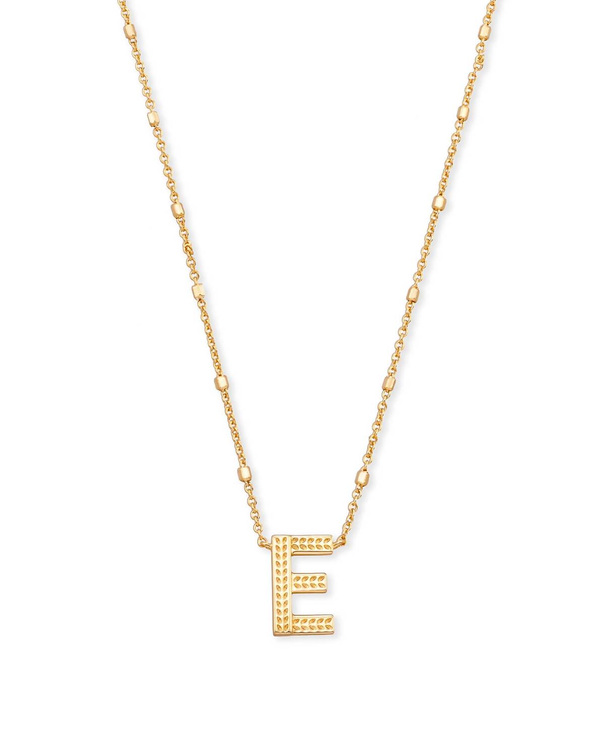 Kendra Scott - Women's Letter E Pendant Necklace