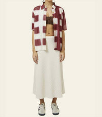Find Me Now - Hunter Mesh Button Down Top