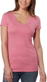 Kirkland Signature - Women's V-neck Short Sleeve T-shirt