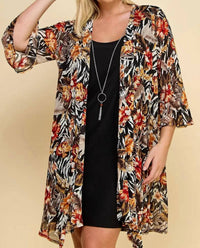Winslow Collection - One Piece Cardiganand Mini Dress 2 Piece Set