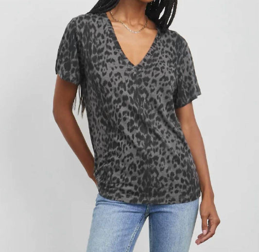 Rails - Cara Umber Leopard Top