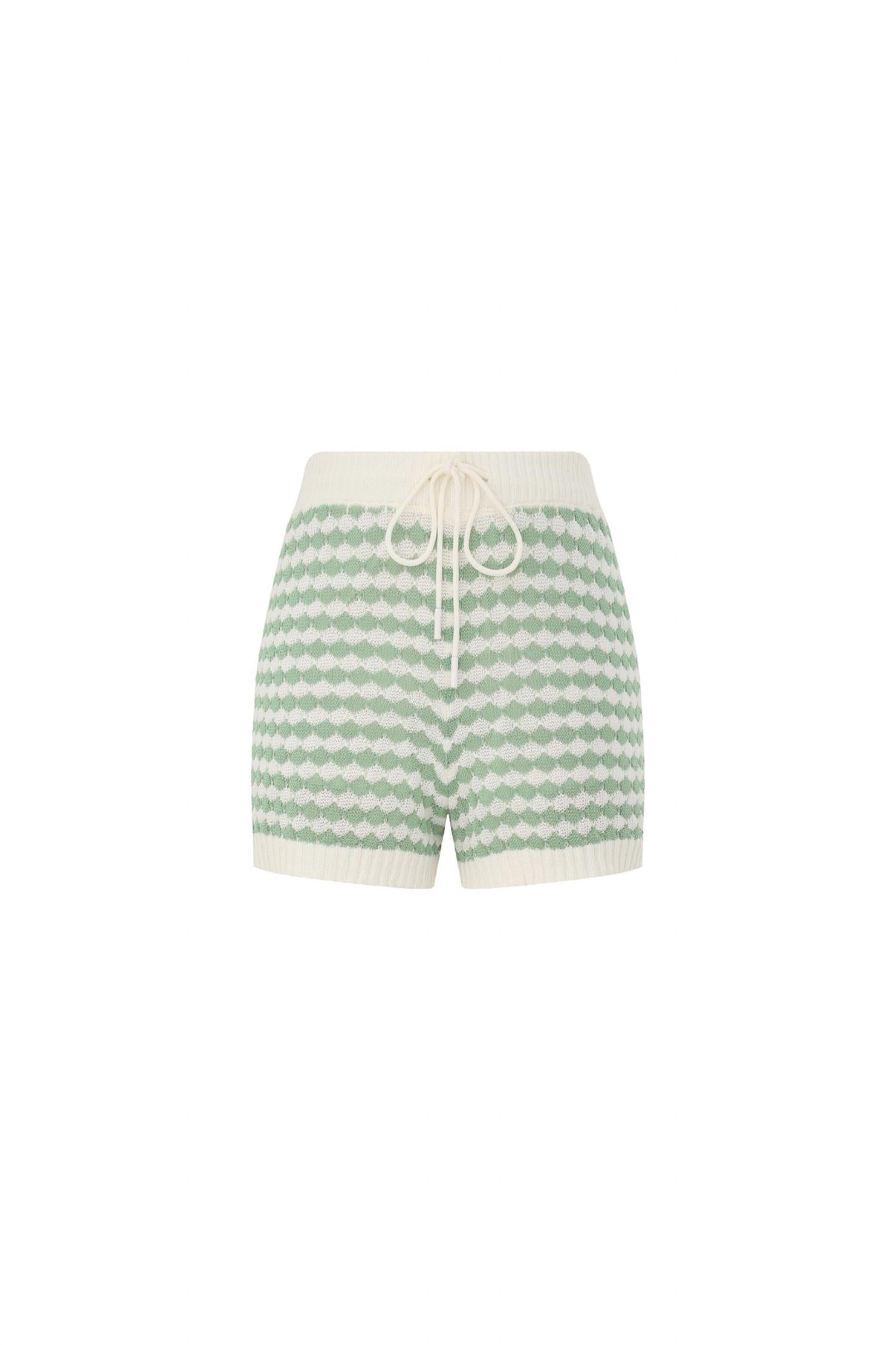 Zimmermann - Everly Scallop Knit Shorts