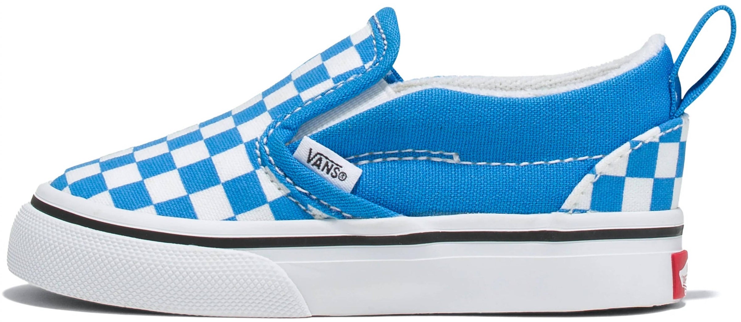 Vans - Kid's Classic Slip-on V Brilliant Checker Sneaker