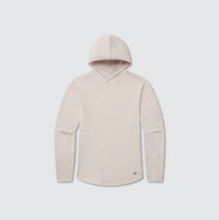 Southern Marsh Men's Three Ducks Classic Hoodie Tee in washed oatmeal - men's shirt