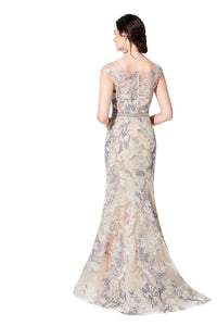 Ivonne D - V Neckline Dress