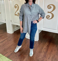 Olivaceous - Molly Linen Shirt