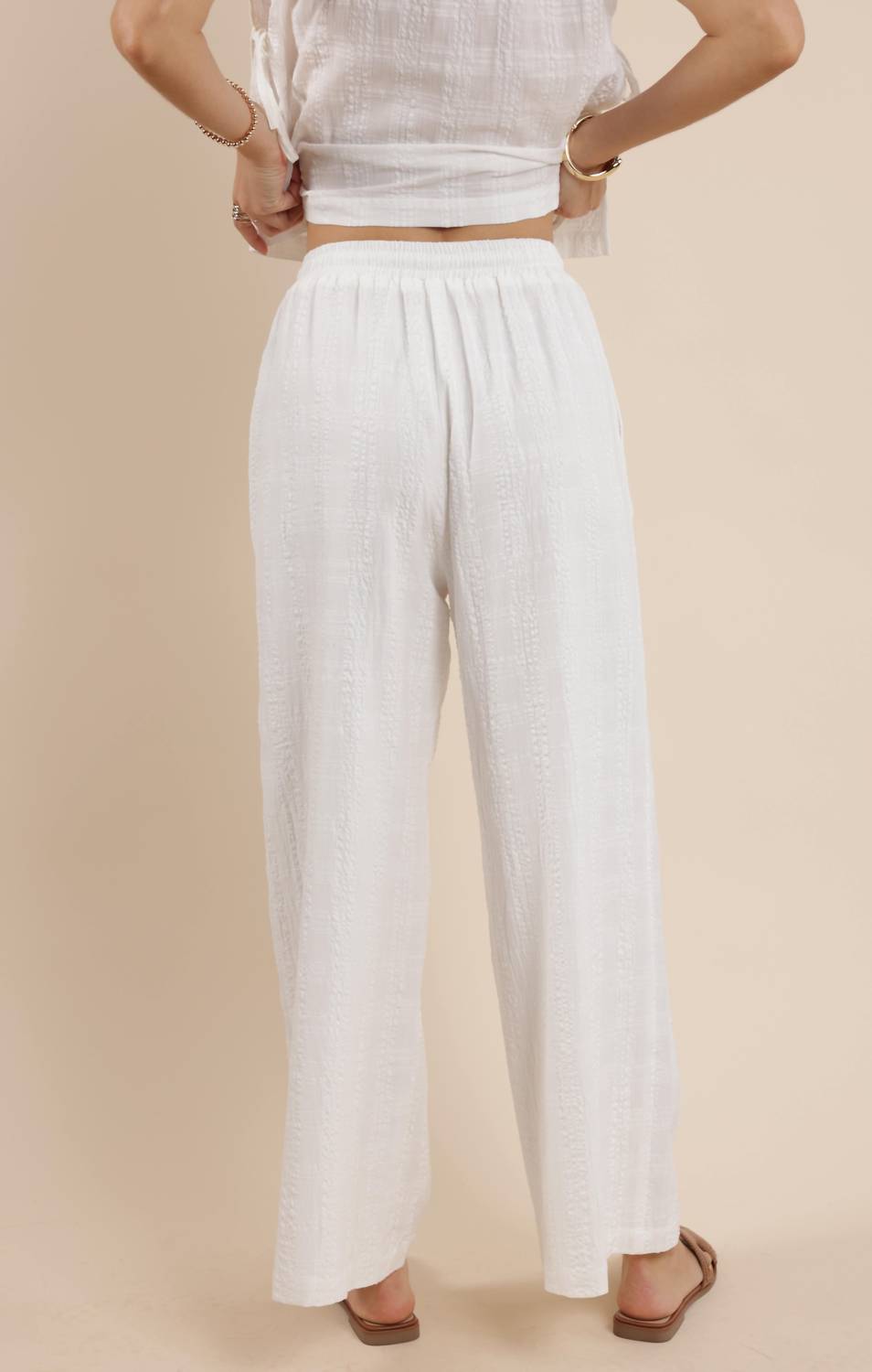 Sage The Label - SALT AIR RELAXED PULL-ON PANTS