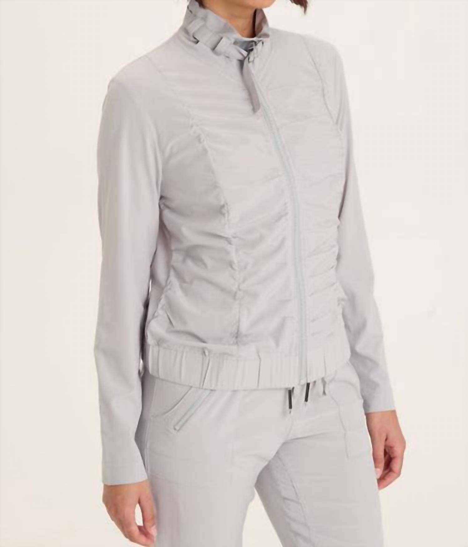 Wearables - Momentum Whisper Stretched Ruched Jacket