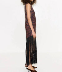 Simon Miller - Casablanca Crepe Fringe Dress