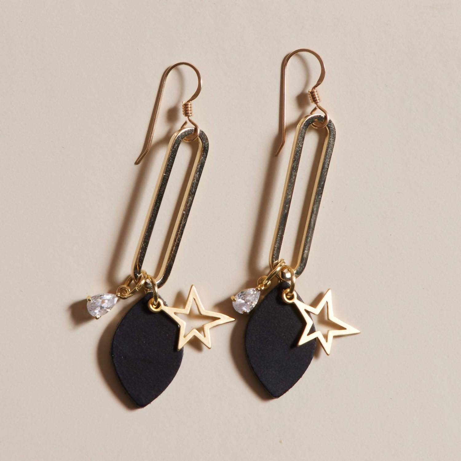 Nickel & Suede - Colette Earrings