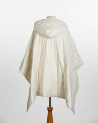 RAINRAPS Women's Rain Puffer Jacket in ivory pufferrap - women's jacket - view 5