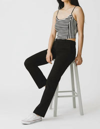 Papermoon - Stripe Crop Cami Top
