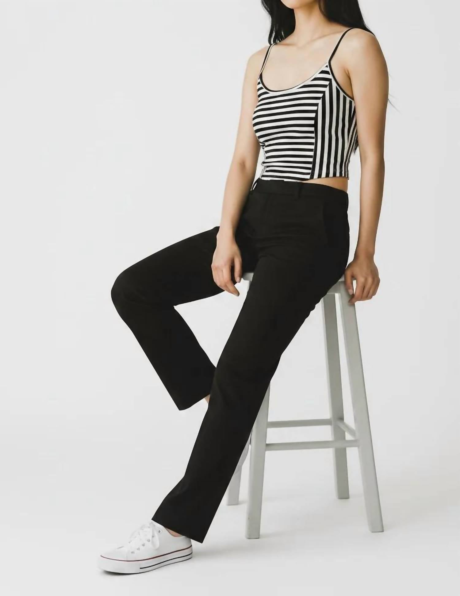 Papermoon - Stripe Crop Cami Top