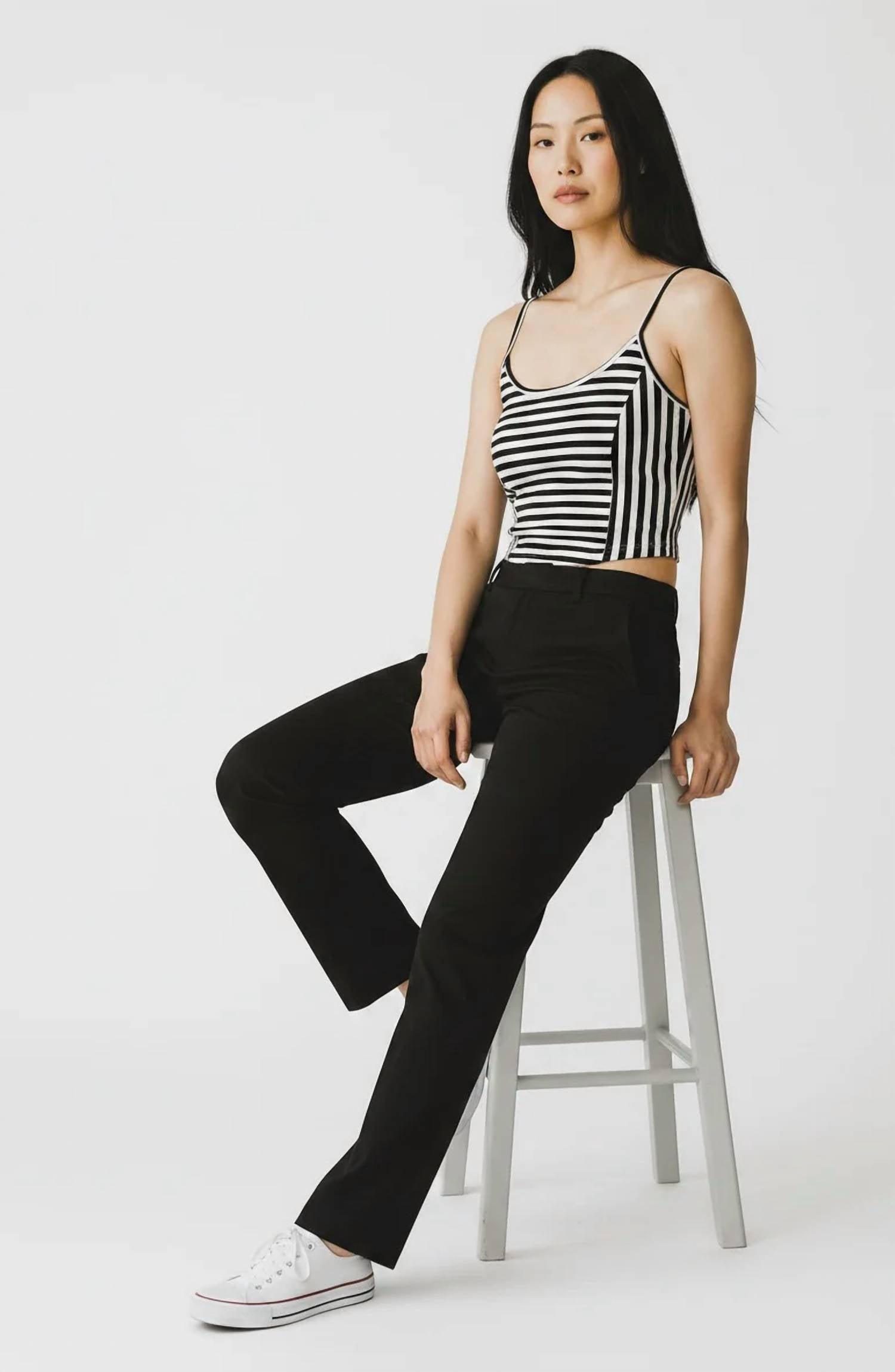 Papermoon - Stripe Crop Cami Top