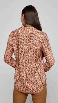 L'Agence - Holly Button Down Blouse