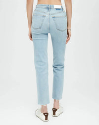 Re/Done - High Rise 70s Stove Pipe Jeans