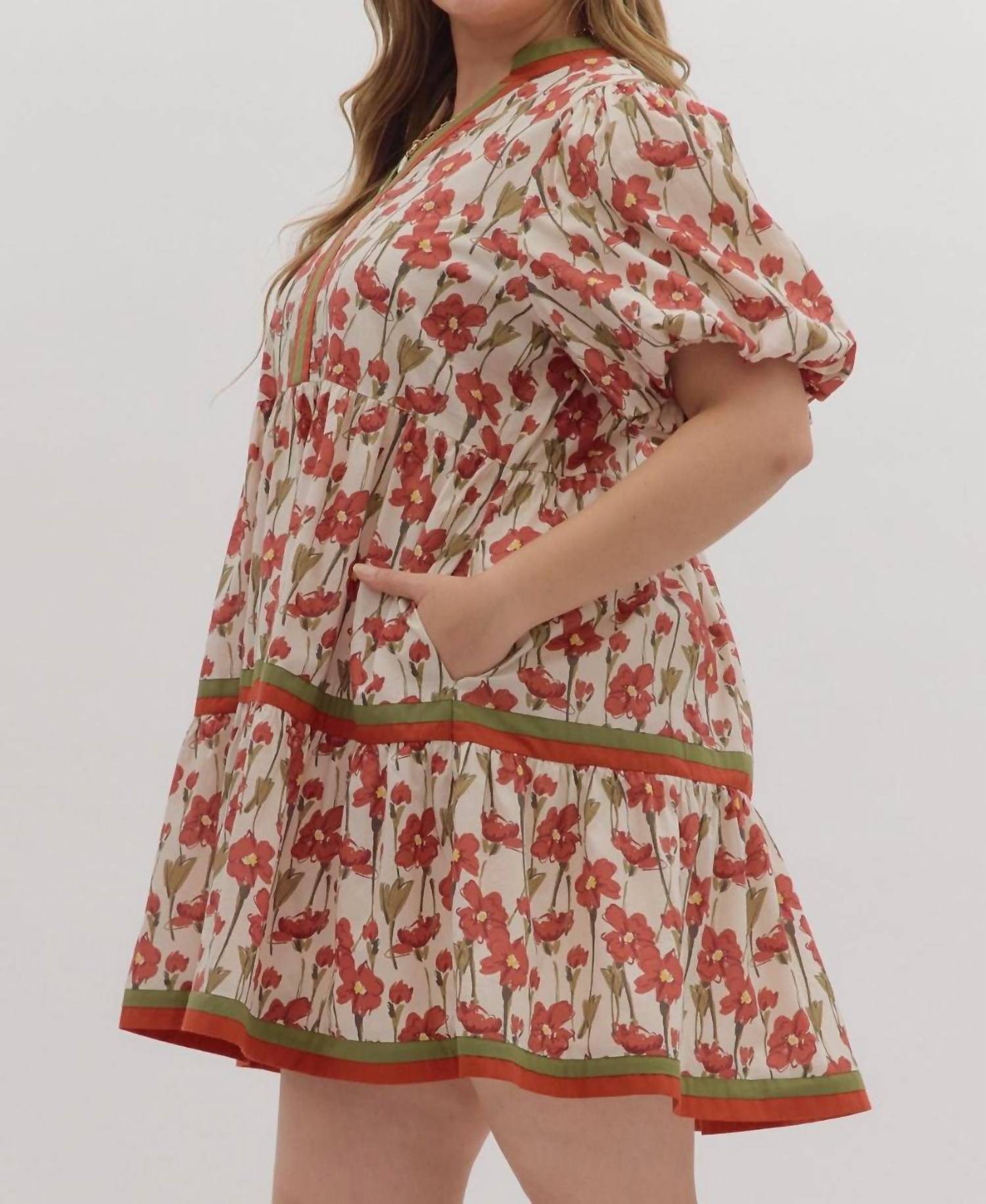 Entro - Harlow Mini Dress - Plus