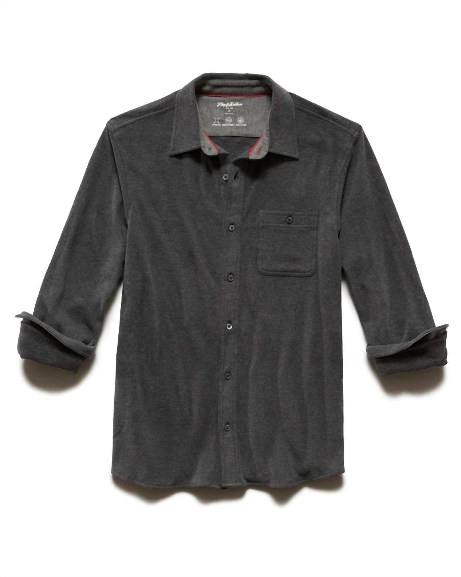 Flags & Anthem - Channing Long Sleeve Hero Knit Flannel Shirt
