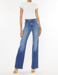 Kancan - Celia Ultra High Rise Wide Flare Jean