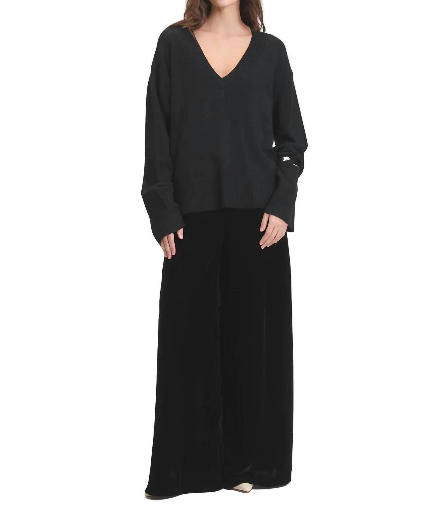 Deluc - Asclepias V Neck Sweater
