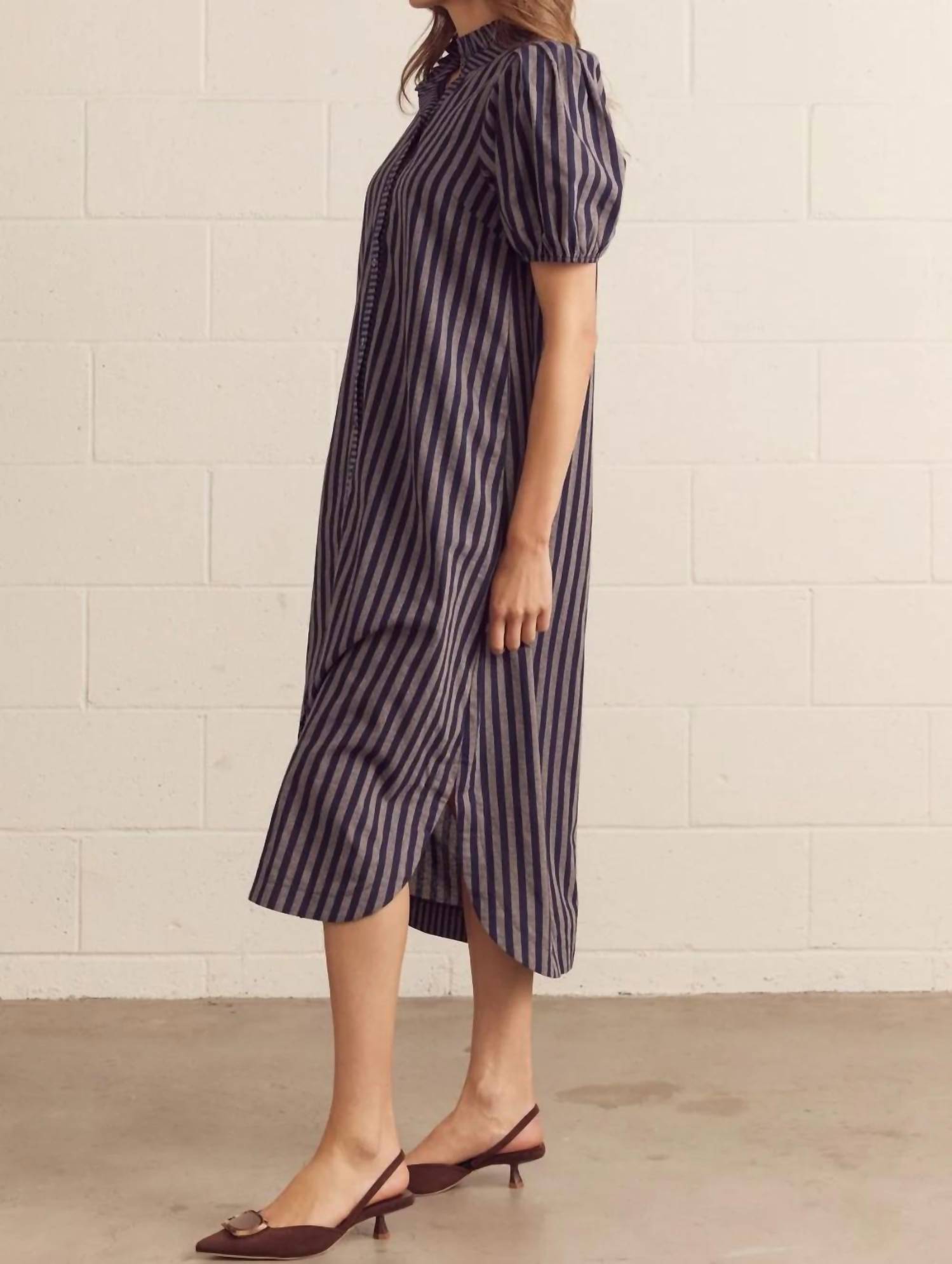 Entro - Longline Midi Dress