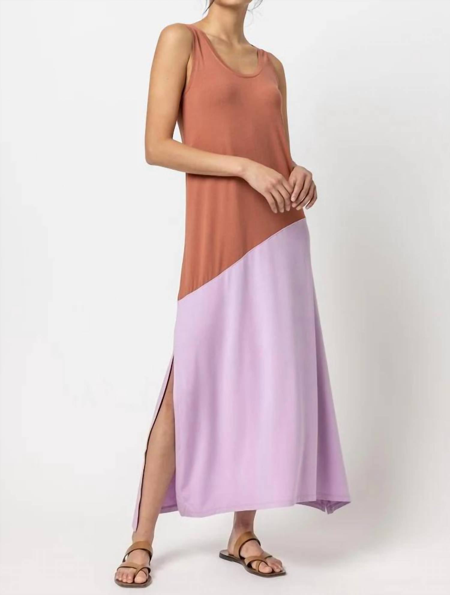 Lilla P - Colorblock Tank Dress