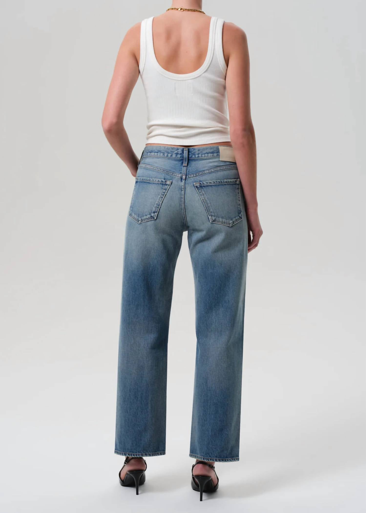 Citizens Of Humanity - Lindz Low Rise Easy Straight Jeans