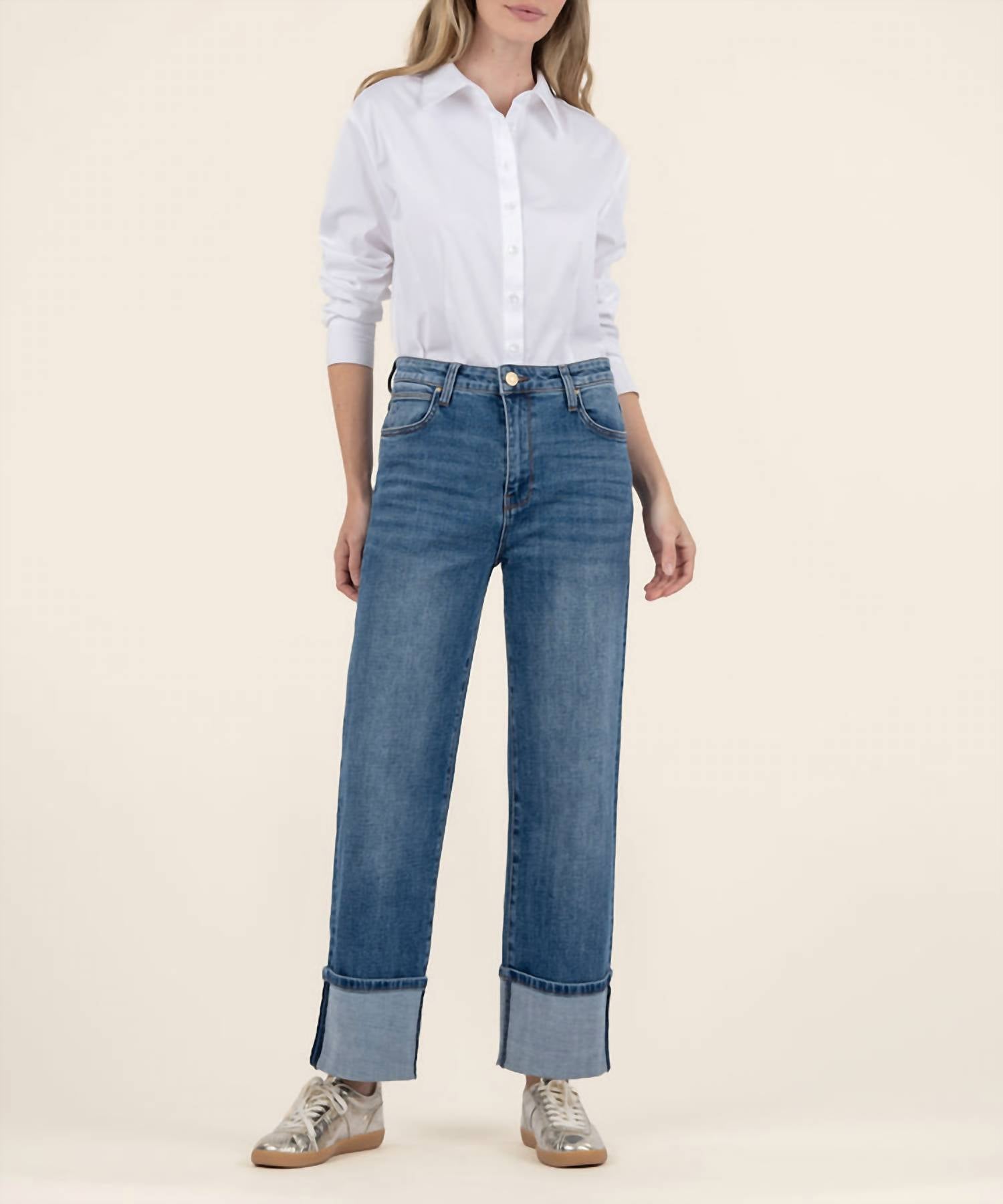 Kut From The Kloth - Sienna High Rise Roll Up Jean