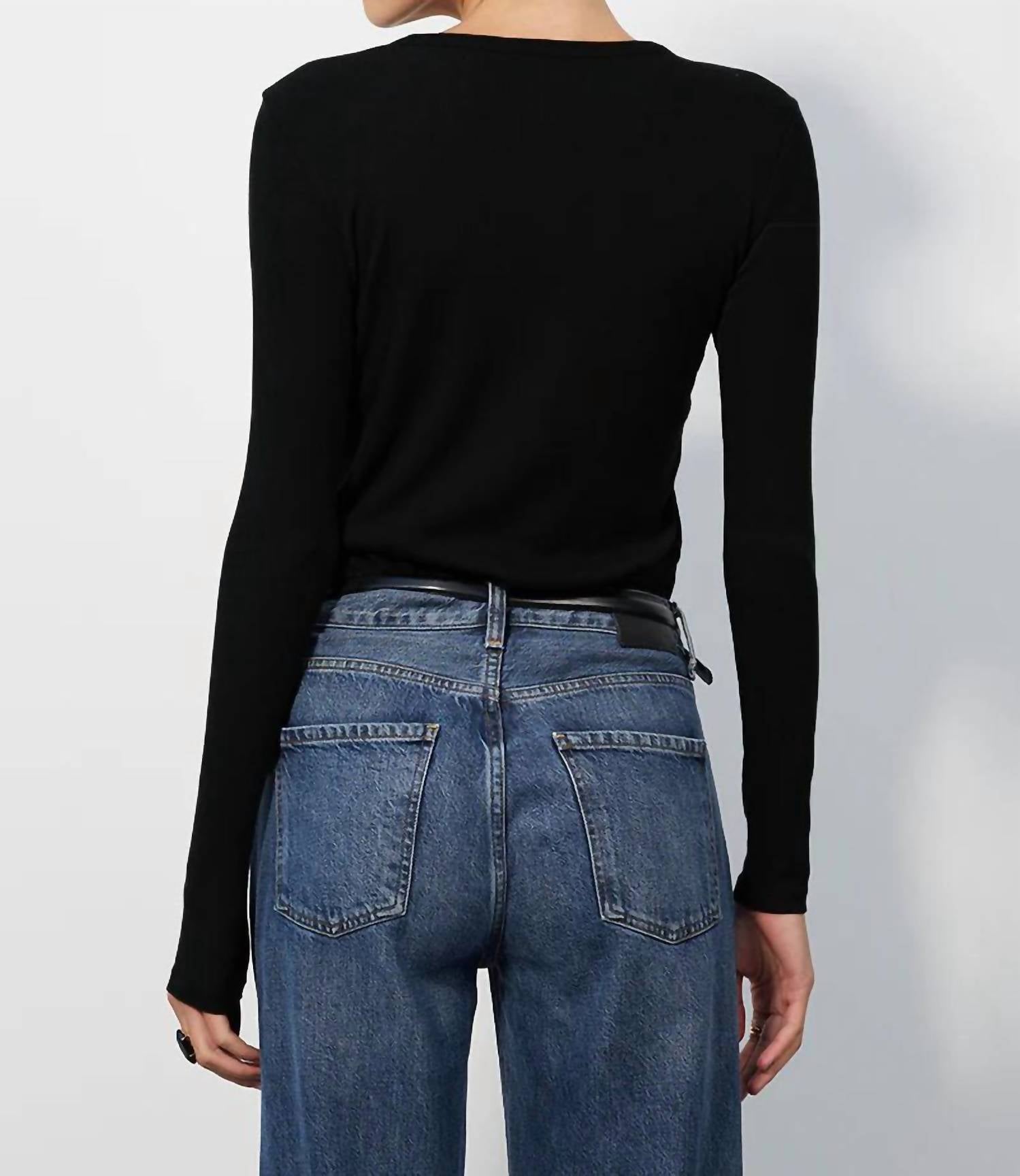 Bobi - Front Keyhole Tee