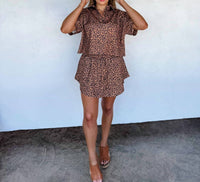 Blakeley - Hot To Spot Cheetah Skort Set