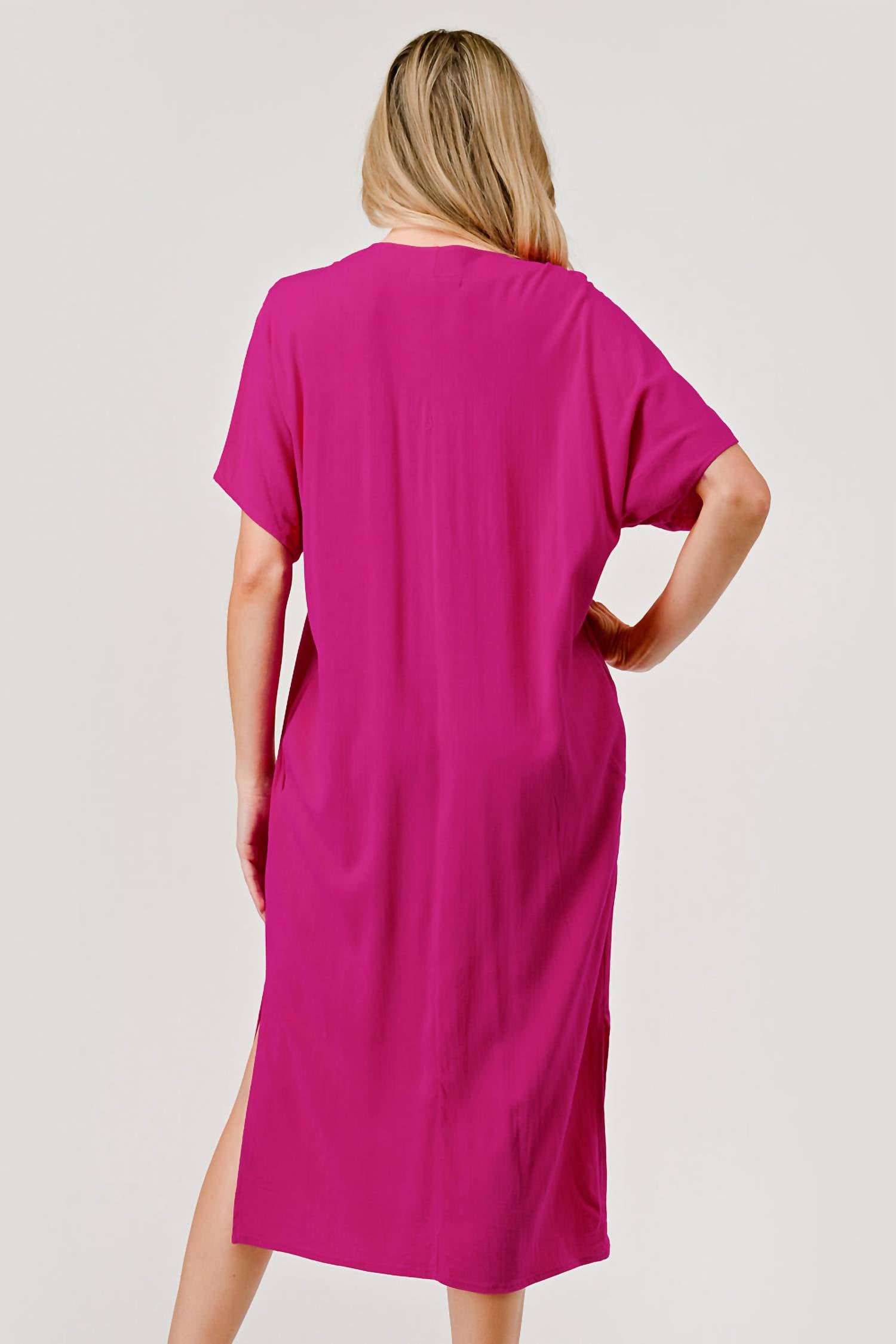 Pixi + Ivy - Aria V-neck Midi Dress